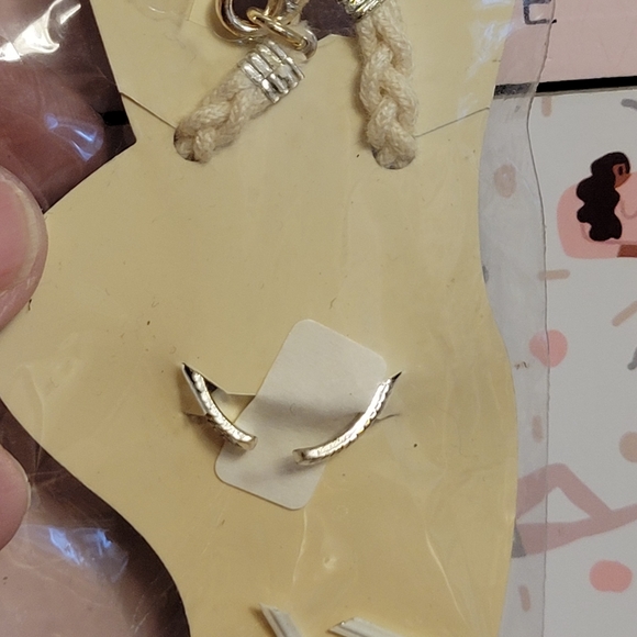 Woven Anklet w/ toe ring - Picture 6 of 6